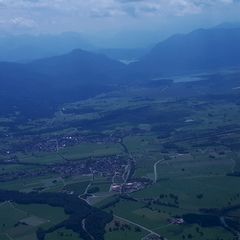 Flugwegposition um 12:00:43: Aufgenommen in der Nähe von Bad Tölz-Wolfratshausen, Deutschland in 1865 Meter